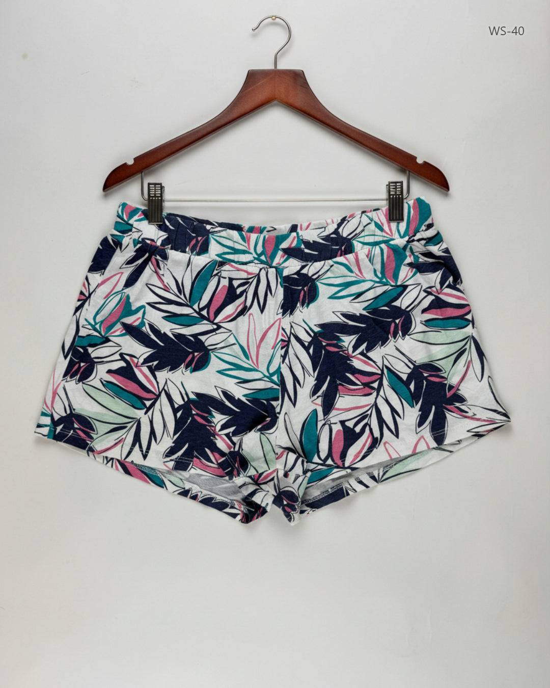 Cut Label Multi Color Women's Shorts (WS-40)