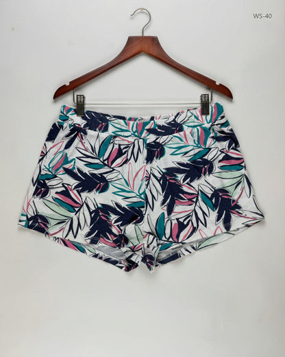 Premium Condition Womens Shorts | Preloved Cut Lable | Multi Cotton | Thrift Shop for Women Karachi Pakistan | OTS