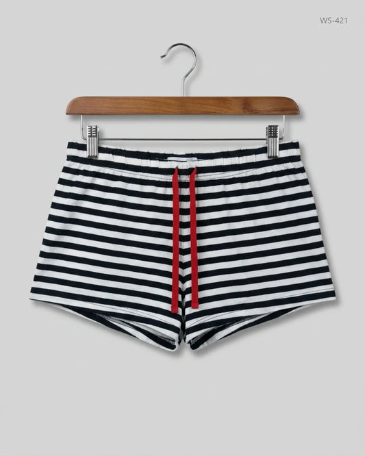 Premium Condition Womens Shorts | Preloved Primark | Black & White Cotton | Thrift Shop for Women Peshawar Pakistan | OTS