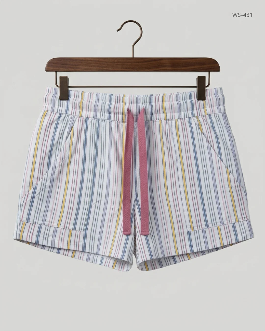 CUT LABEL White Womens Shorts (WS-431)