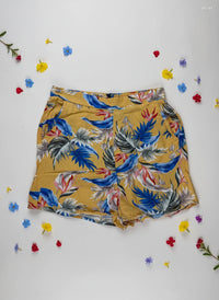 NEW LOOK Yellow Women's Shorts (WS-44)