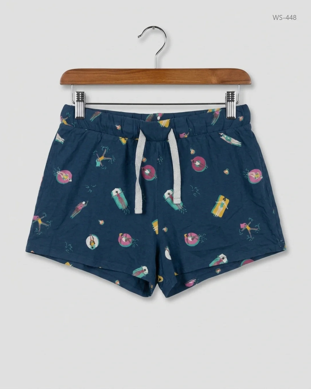 MARKS & SPENCER Sea Green Womens Shorts (WS-448)