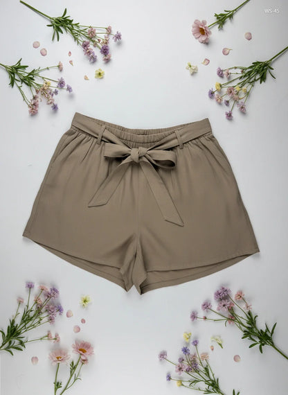 Secondhand Branded Womens Shorts by Primark, olive green Cotton fabric, Premium condition, for Women - Online Thrift Shop Lahore Pakistan