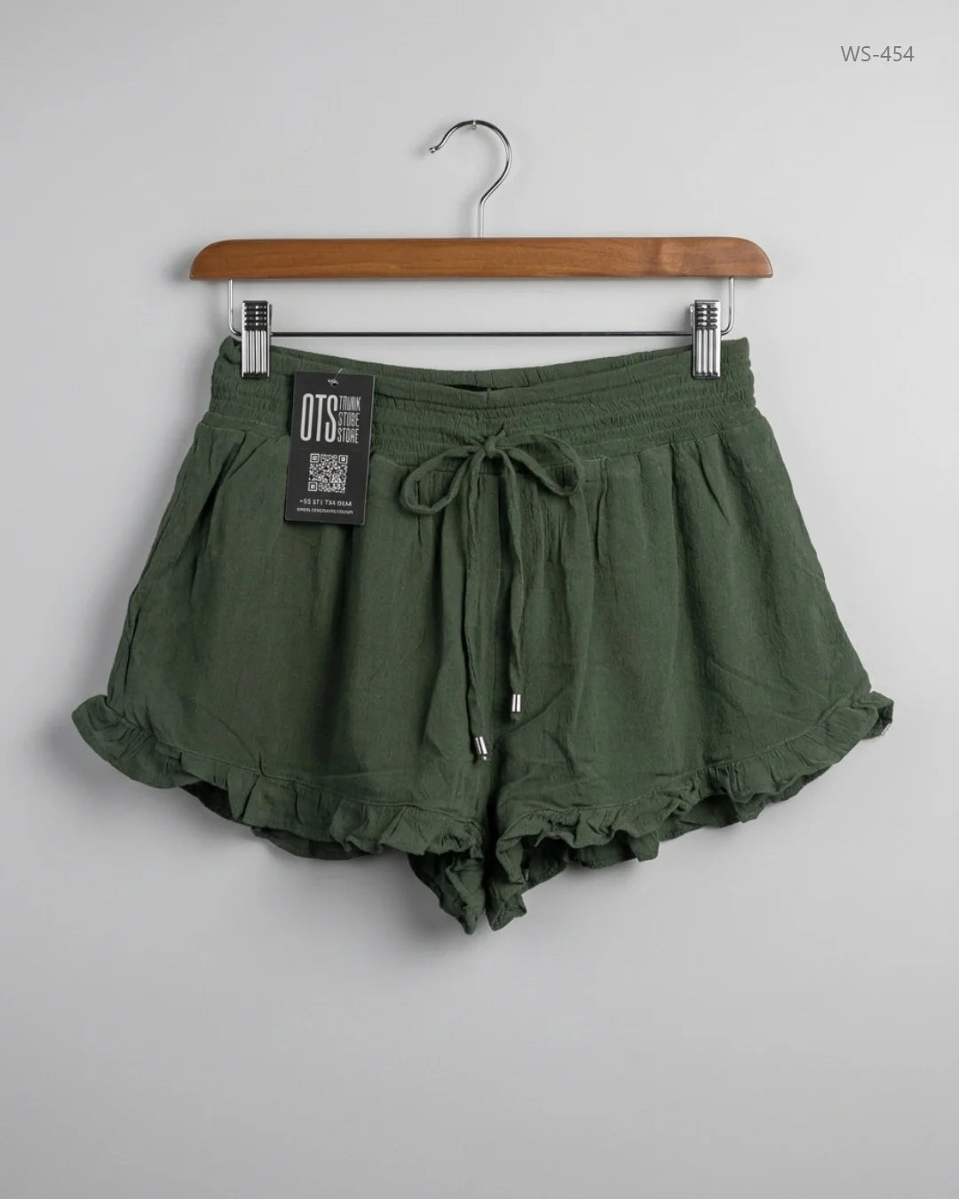 NEW LOOK Olive Green Womens Shorts (WS-454)
