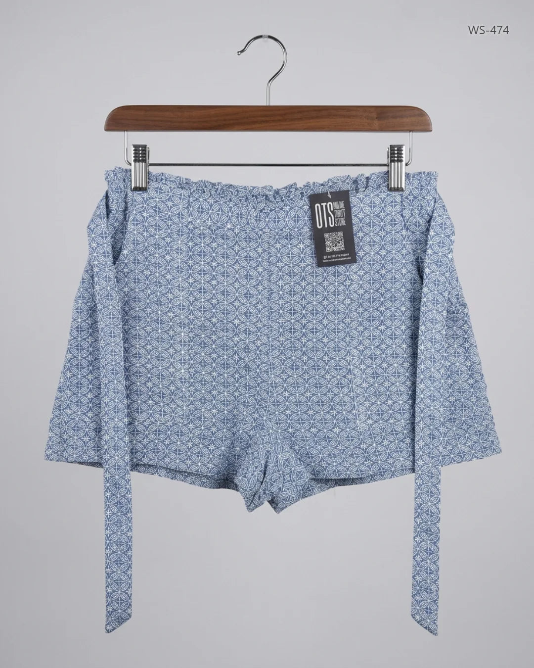 Womens Shorts | Primark | Preloved Branded | Blue Cotton | Premium | OTS Thrift Store Karachi Pakistan