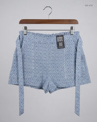 PRIMARK Blue Womens Shorts (WS-474)