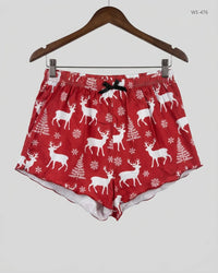 CUT LABEL Red Womens Shorts (WS-476)