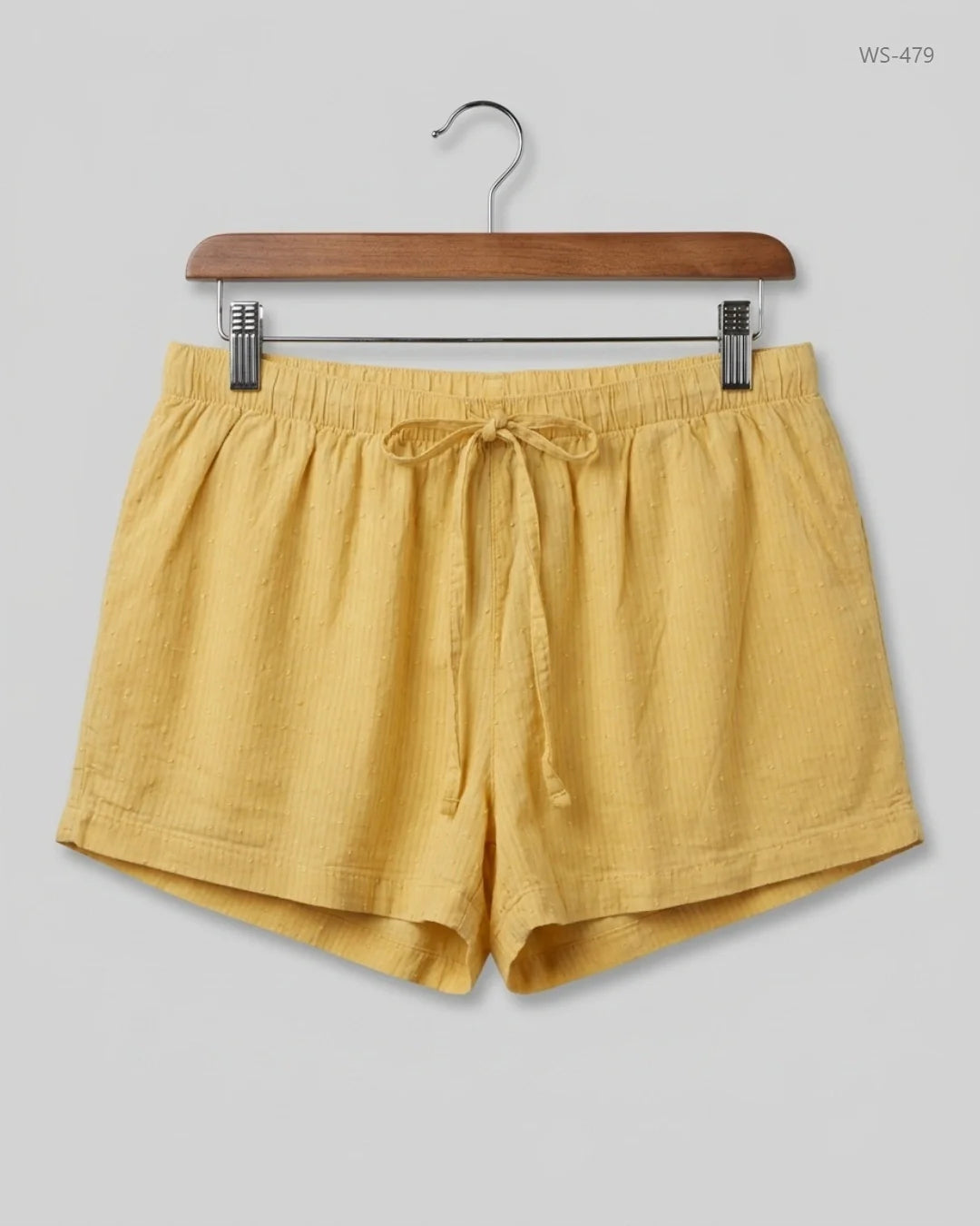 UK Imported secondhand Womens Shorts - George brand, Yellow Cotton, Premium condition, for Women - Online Thrift Store Islamabad Pakistan