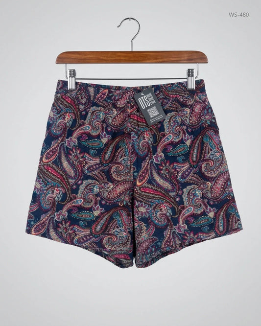 Shop Premium Womens Shorts by CUT LABEL | Preloved Branded Clothes | Multi Viscose & Cotton | Women | OTS Thrift Store Islamabad Pakistan