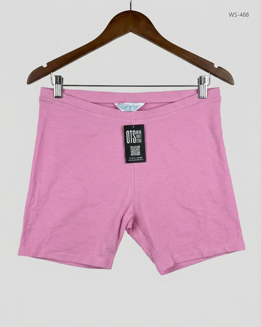 UK Imported secondhand Womens Shorts - Primark brand, Pink Cotton, Premium condition, for Women - Online Thrift Store Peshawar Pakistan