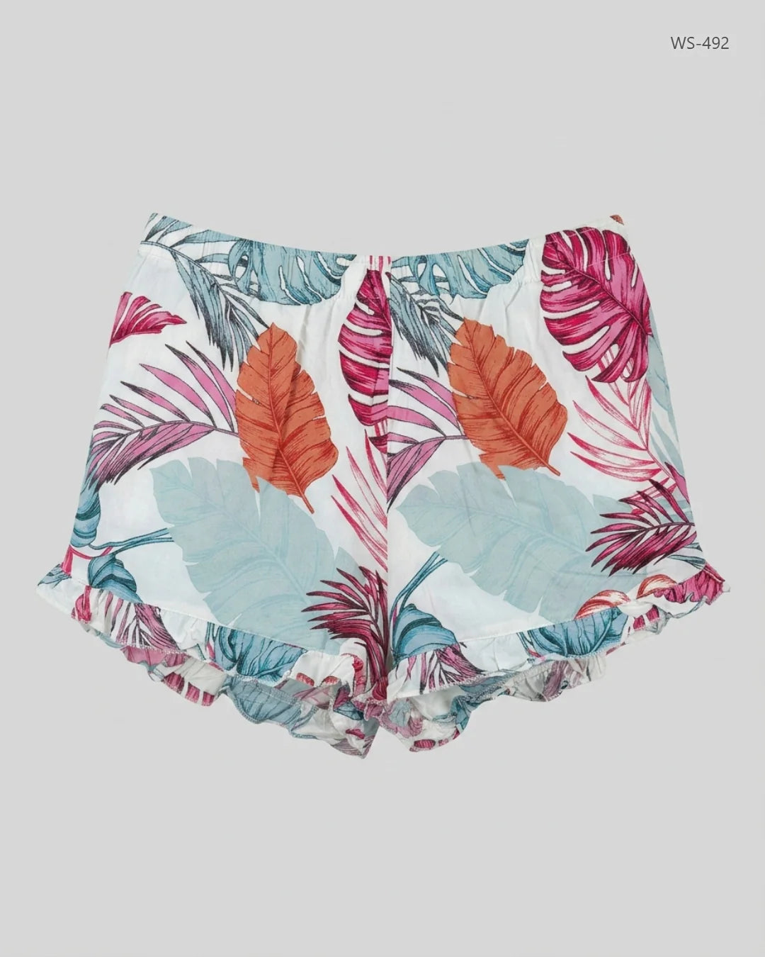 MATALAN Multi Color Womens Shorts (WS-492)
