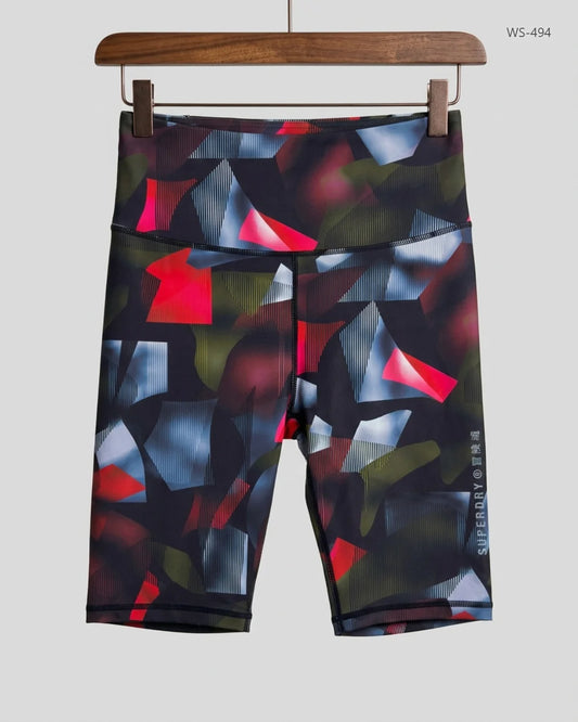 Secondhand Branded Womens Shorts by Superdry, Multi Polyester fabric, Premium condition, for Women - Online Thrift Shop Peshawar Pakistan