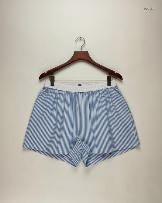 Premium Condition Womens Shorts | Preloved Primark | Blue Cotton | Thrift Shop for Women Karachi Pakistan | OTS