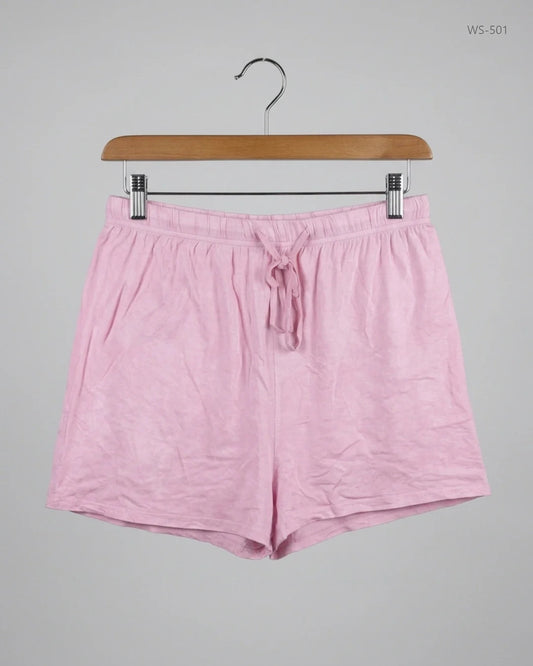 Secondhand Branded Womens Shorts by CUT LABEL, Pink Cotton fabric, Premium condition, for Women - Online Thrift Shop Islamabad Pakistan