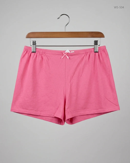 Womens Shorts | Marks & Spencer | Preloved Branded | Pink Cotton | Premium | OTS Thrift Store Peshawar Pakistan