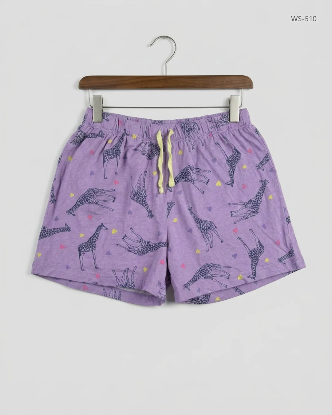 UK Imported secondhand Womens Shorts - DUNNES brand, Purple Cotton, Premium condition, for Women - Online Thrift Store Peshawar Pakistan