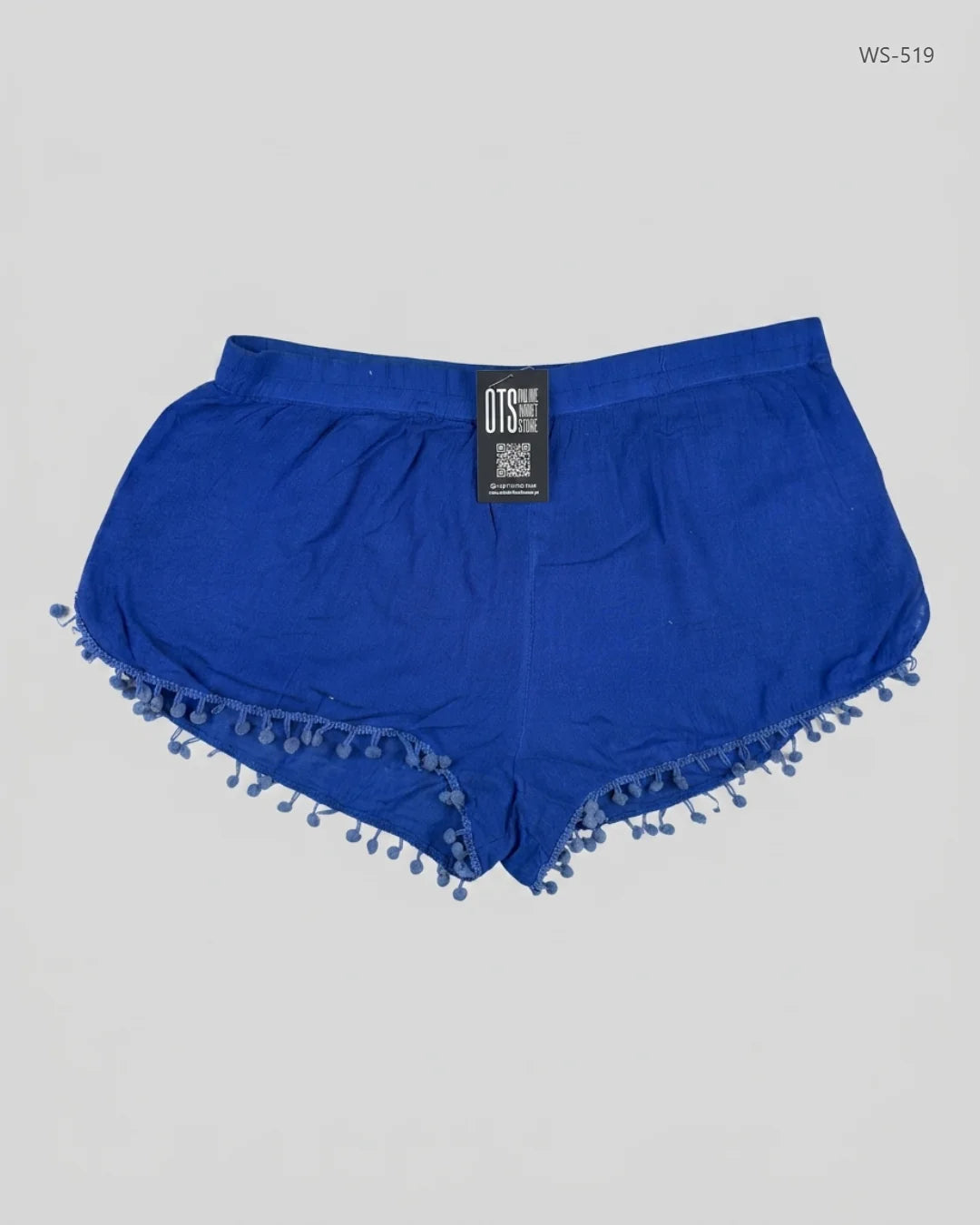CUT LABEL Blue Womens Shorts (WS-519)