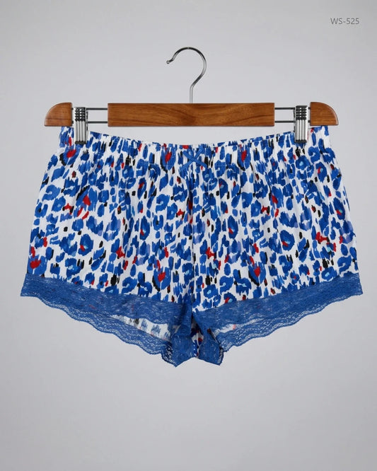 Secondhand Branded Womens Shorts by Primark, Blue Polyester fabric, Premium condition, for Women - Online Thrift Shop Peshawar Pakistan