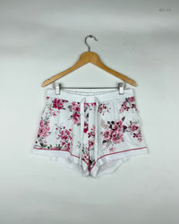 LOVE TO LOUNGE White Womens Shorts (WS-53)