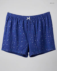 ANYA MADSEN Blue Womens Shorts (WS-531)