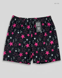HARRY BEAR Black Womens Shorts (WS-536)