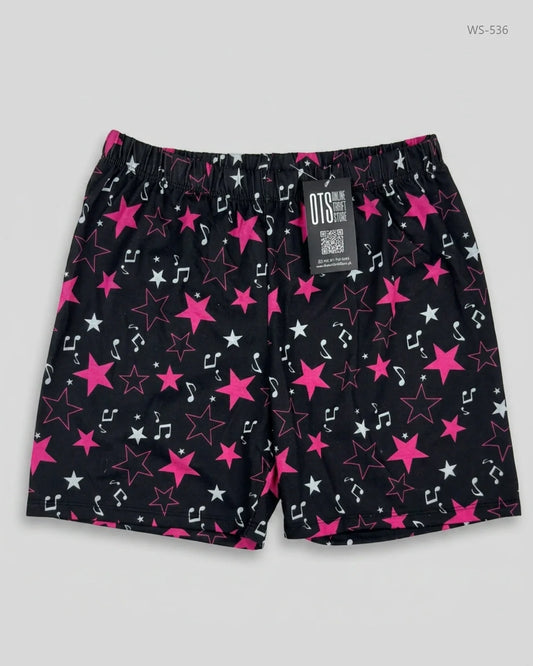 UK Imported secondhand Womens Shorts - Harry Bear brand, Black cotton, Premium condition, for Women - Online Thrift Store Peshawar Pakistan