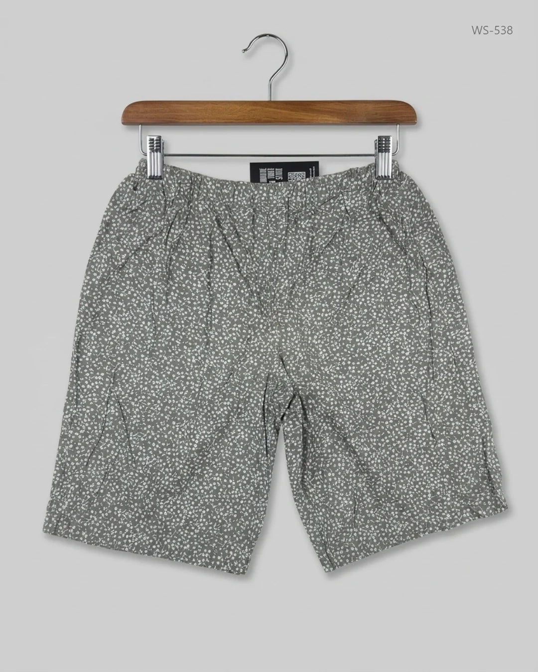 UK Imported secondhand Womens Shorts - CUT LABEL brand, Olive Cotton, Premium condition, for Women - Online Thrift Store Islamabad Pakistan