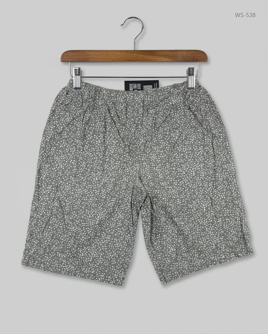 UK Imported secondhand Womens Shorts - CUT LABEL brand, Olive Cotton, Premium condition, for Women - Online Thrift Store Islamabad Pakistan