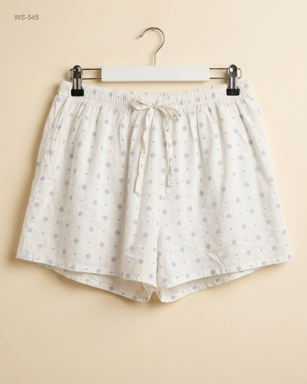 TU (WS-545) Off White Womens Shorts