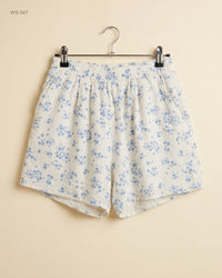 MARKS & SPENCER (WS-547) Off White Womens Shorts