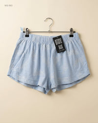 DUNNES (WS-563) Sky Blue Womens Shorts