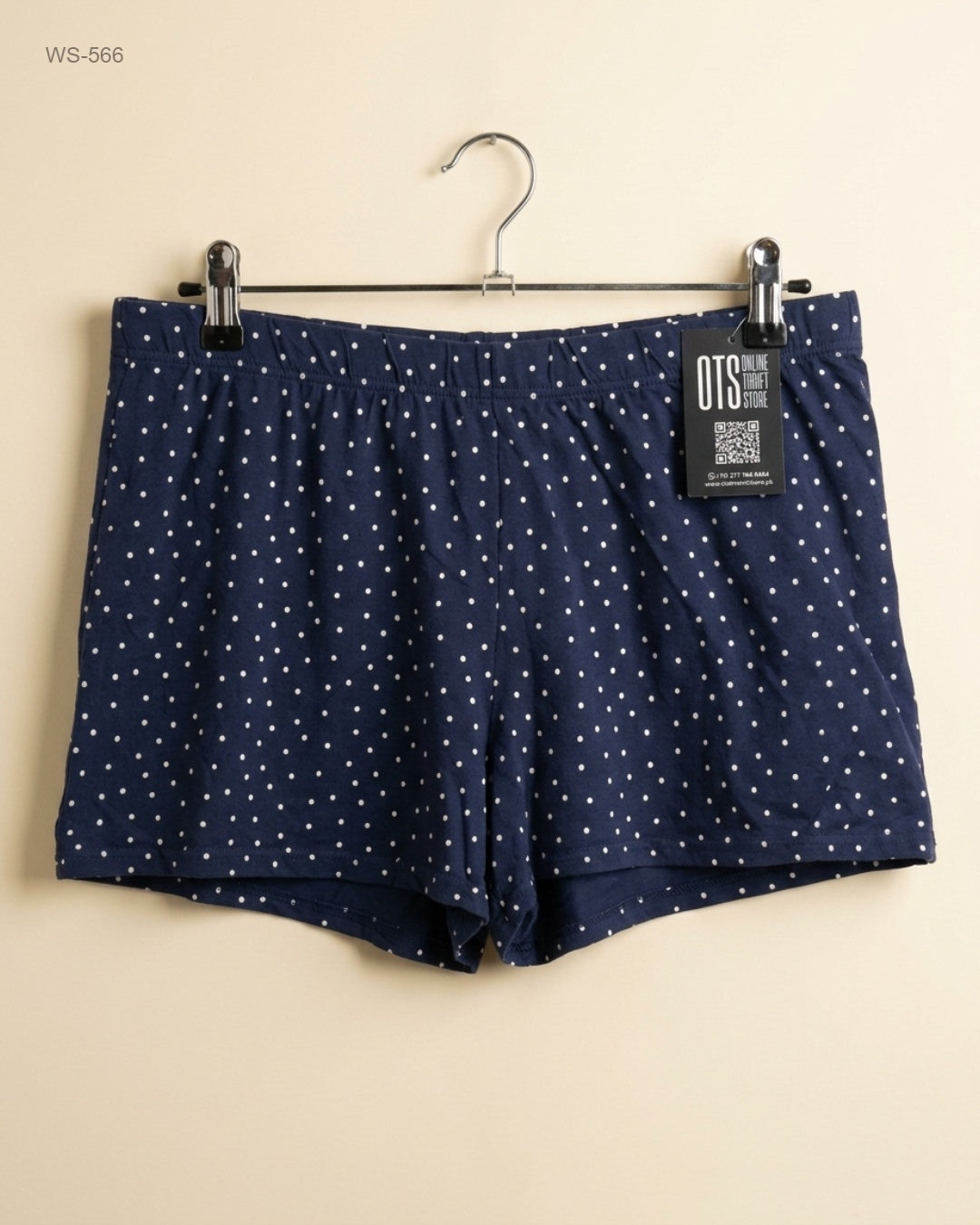 F&F (WS-566) Navy Blue Womens Shorts