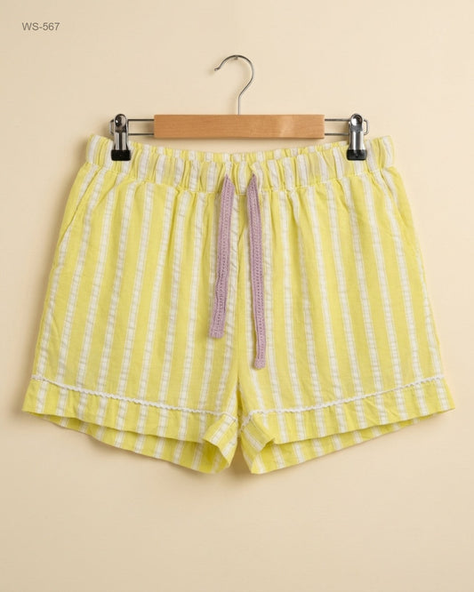 Secondhand Branded Womens Shorts by Next, Green Cotton fabric, Premium condition, for Womens - Online Thrift Shop Karachi Pakistan