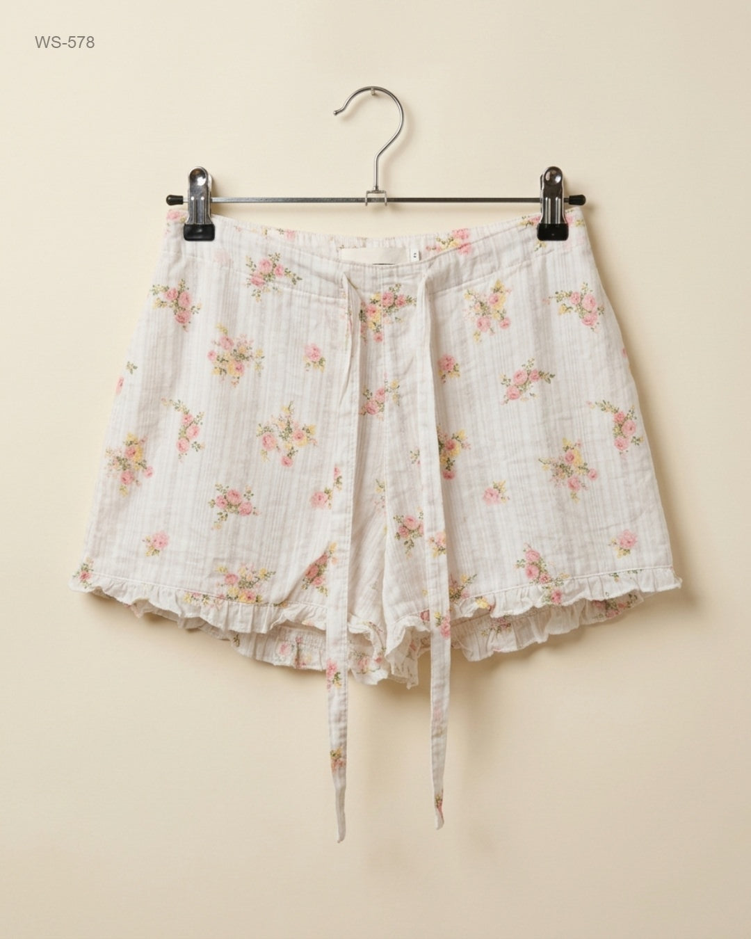 MARKS & SPENCER (WS-578) Off White Womens Shorts