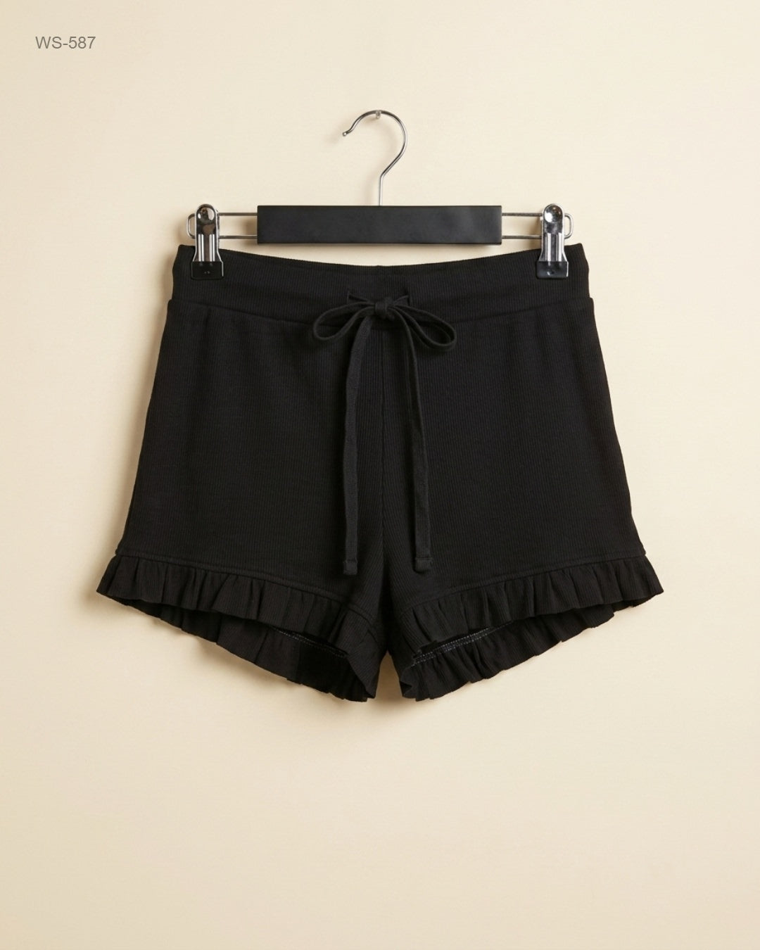 ZARA (WS-587) Black Womens Shorts