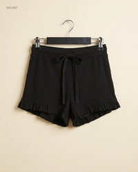 ZARA (WS-587) Black Womens Shorts