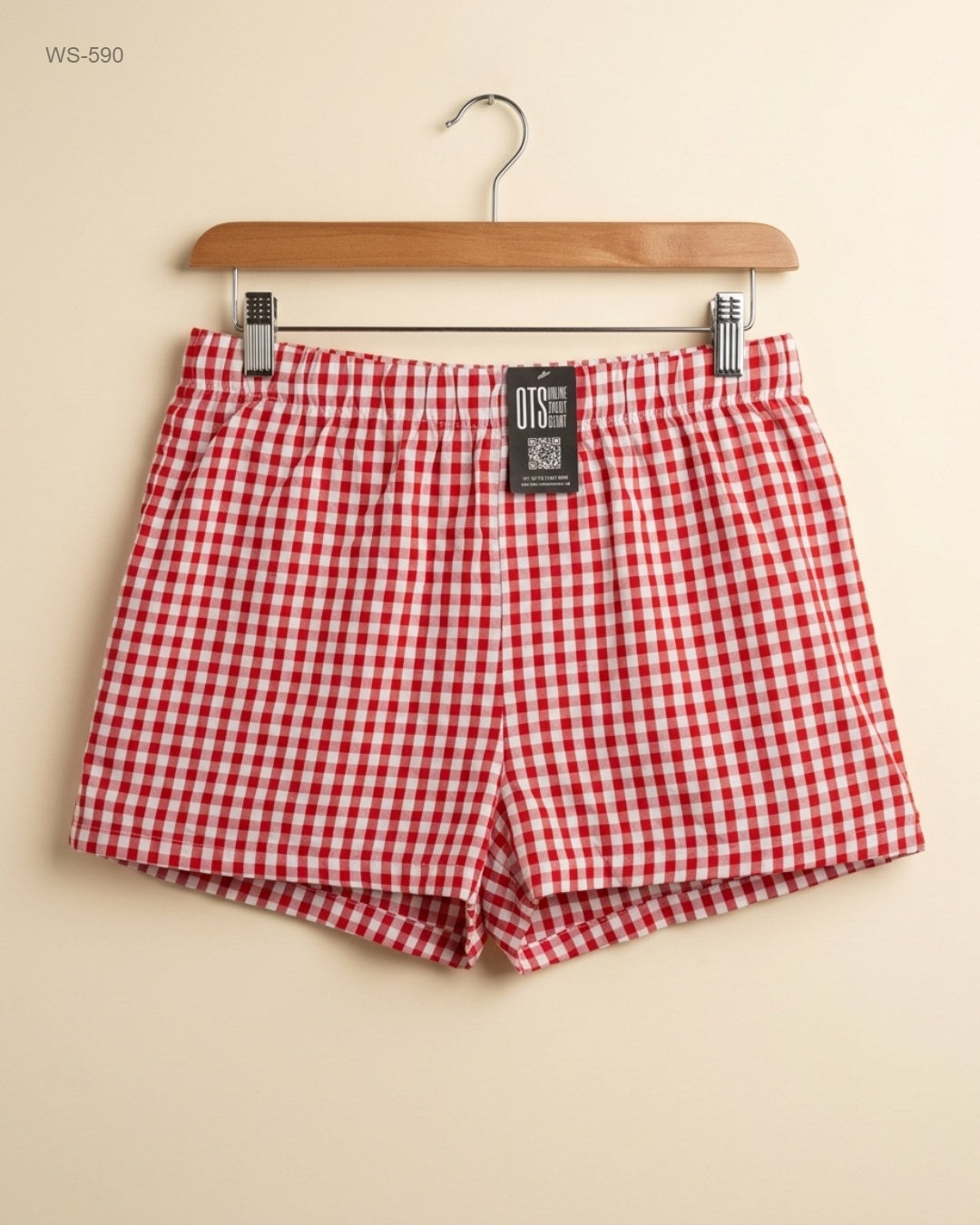 PRIMARK (WS-590) Red Womens Shorts
