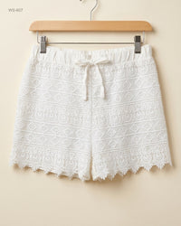 PRIMARK (WS-607) White Womens Shorts