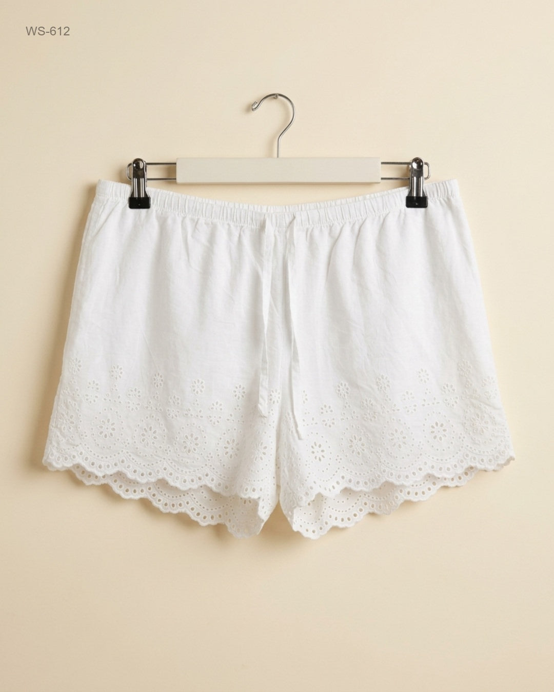 TU (WS-612) White Womens Shorts