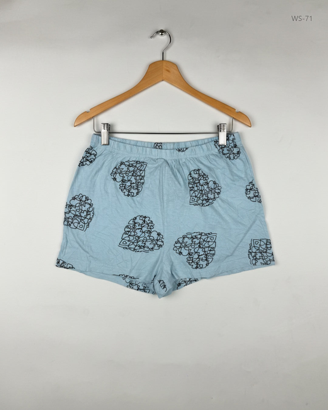 NEW LOOK Sky Blue Womens Shorts (WS-71)