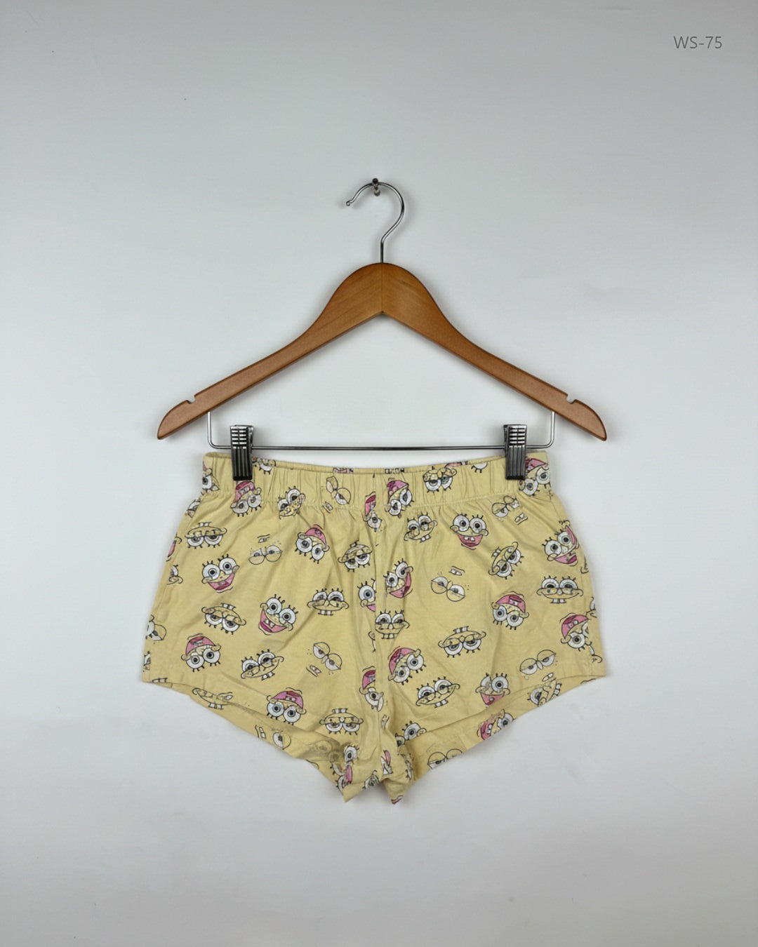 PRIMARK Light Yellow Womens Shorts (WS-75)