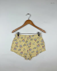 PRIMARK Light Yellow Womens Shorts (WS-75)