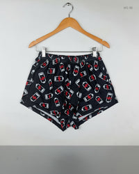 CUT LABEL Black Womens Shorts (WS-98)