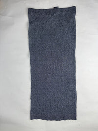 H&M (WSKT-101) Metallic Ribbed Midi Skirt
