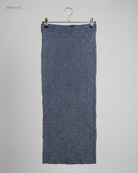 H&M (WSKT-101) Metallic Ribbed Midi Skirt