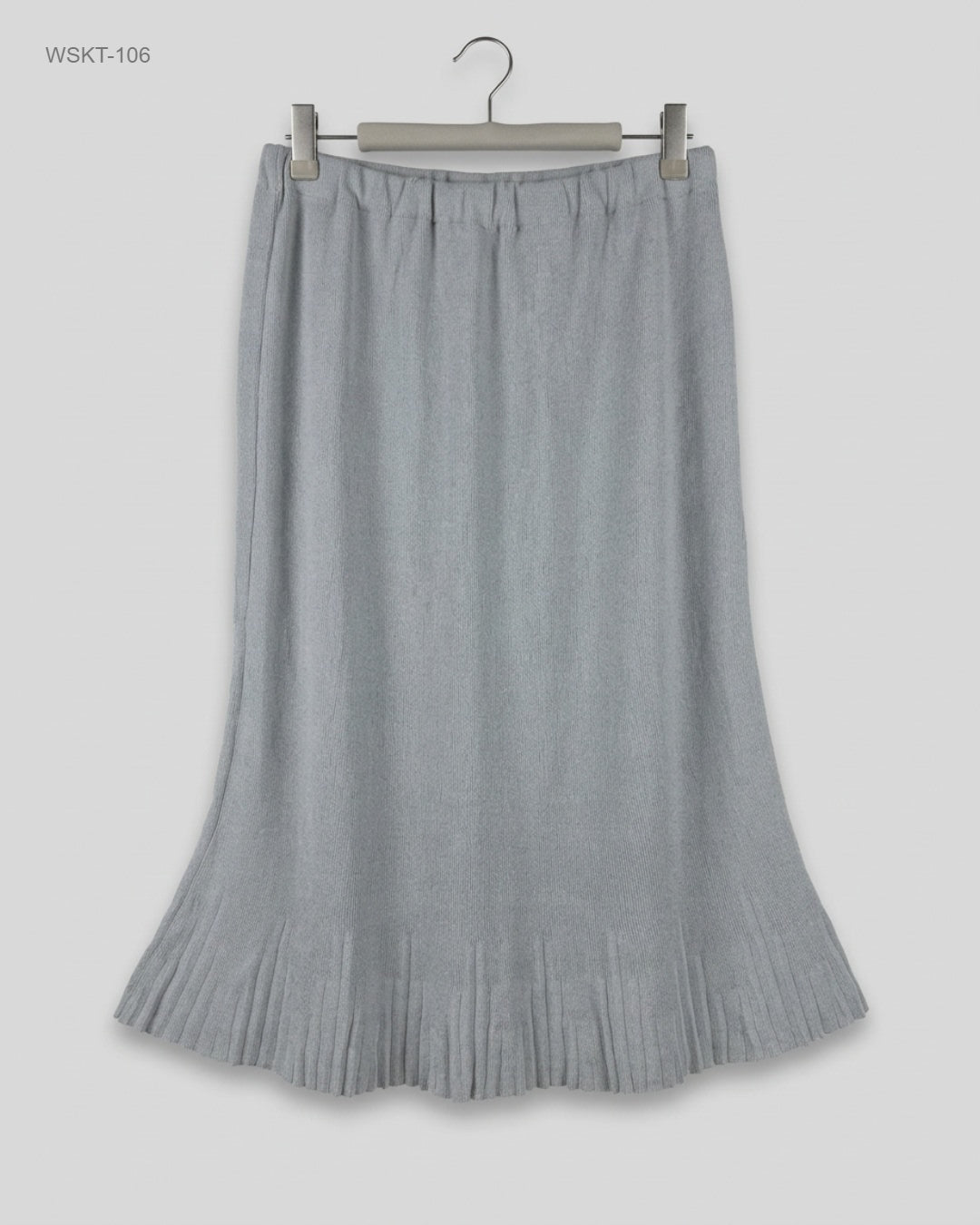 CUT LABEL Grey Knit Midi Skirt buy preloved clothing online Pakistan