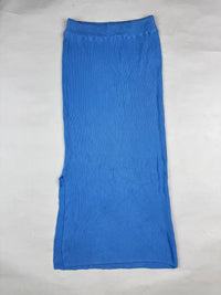 CUT LABEL (WSKT-110) Ribbed Maxi Skirt