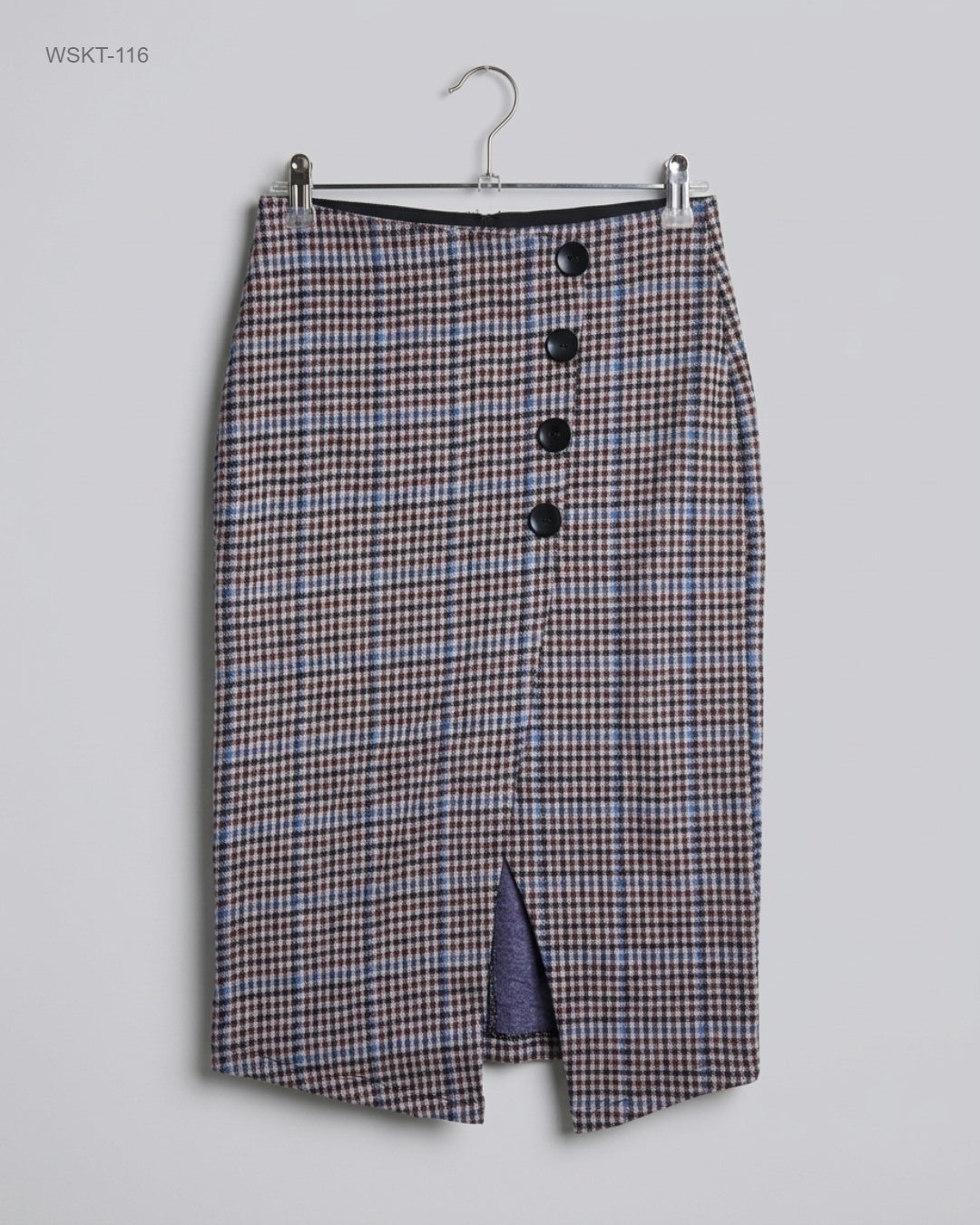 Stradivarious (WSKT-116) Houndstooth Pencil Skirt