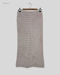 Seint (WSKT-121) Fuzzy Knit Tube Skirt