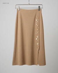 Emreco (WSKT-135) Knit Midi Skirt